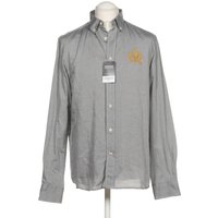 Burlington Herren Hemd, grau, Gr. 52