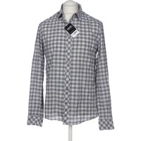 Burlington Herren Hemd, grau, Gr. 52