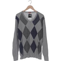 Burlington Herren Pullover, grau, Gr. 54