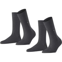 Burlington Kurzsocken Damen Socken 2er Pack – Everyday Kurzstrumpf, (Packung, 2er Pack)