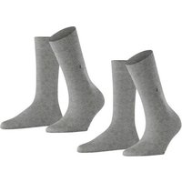 Burlington Kurzsocken Damen Socken 2er Pack – Everyday Kurzstrumpf, (Packung, 2er Pack)
