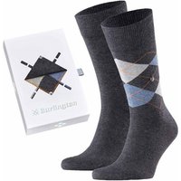 Burlington Kurzsocken Herren Socken, 2er Pack – Geschenk-Box „Basic Gift (Packung, 2er Pack)