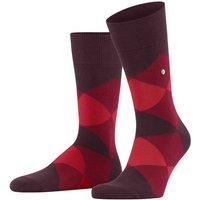 Burlington Kurzsocken Herren Socken – Clyde, Rautenmuster, Bio-Baumwolle (Packung, 1er Pack)