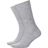 Burlington Kurzsocken Herren Socken Everyday 2er Pack – Baumwolle, Uni (Packung, 2er Pack)
