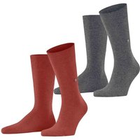 Burlington Kurzsocken Herren Socken Everyday 2er Pack – Baumwolle, Uni (Packung, 2er Pack)