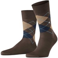 Burlington Kurzsocken Herren Socken – Manchester, Rautenmuster, (Packung, 1er Pack)