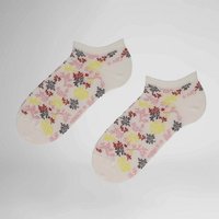 Hudson Basicsocken Bud (1-Paar) Sneaker Socken mit floralem Muster