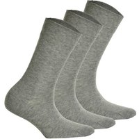 Hudson Kurzsocken 3 Paar Damen Socken, Relax Cotton Strumpf, (Packung, 3er Pack)