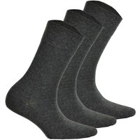 Hudson Kurzsocken 3 Paar Damen Socken, Relax Cotton Strumpf, (Packung, 3er Pack)